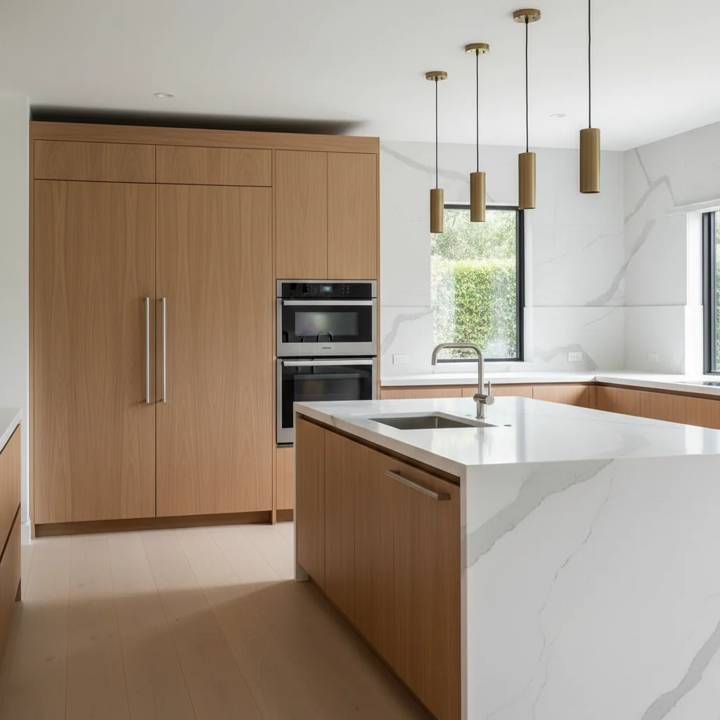 Modern Kitchen Remodel in Town of Lake, WI by AB&K Bath & Kitchen Inc project photo