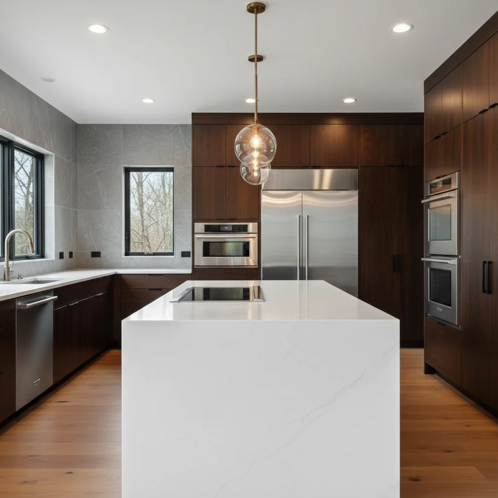 Modern Kitchen Remodel in Big Bend, WI by AB&K Bath & Kitchen Inc project photo